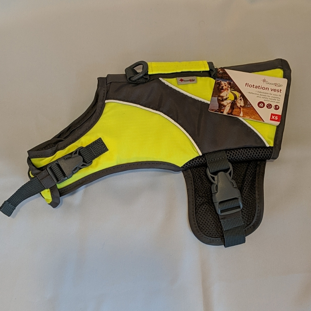 NWT Dog Lifejacket/Floatation Vest - XS